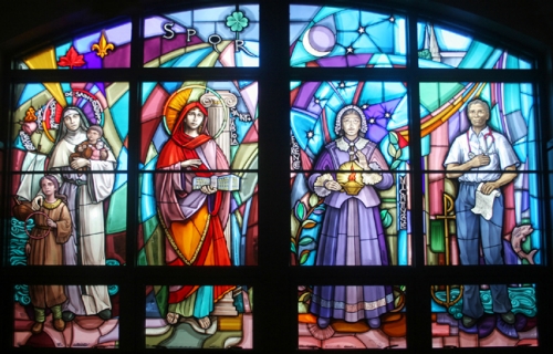 Chapel - Stained Glass Window Chapel - Stained Glass Window